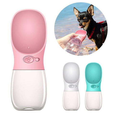 TRAGBARE HUNDE WASSERFLASCHE FÜR UNTERWEGS