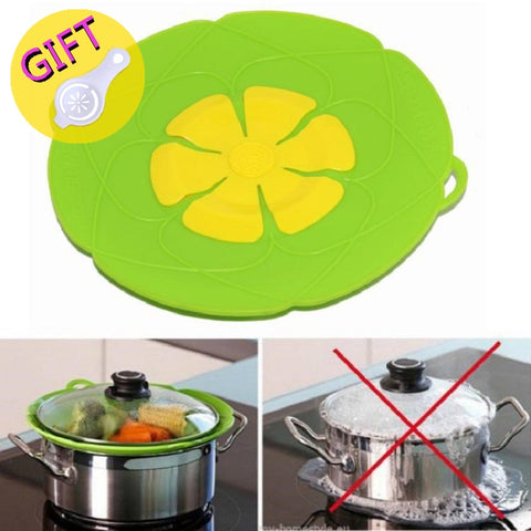 Blumen Silikon Deckel Spill Stopper