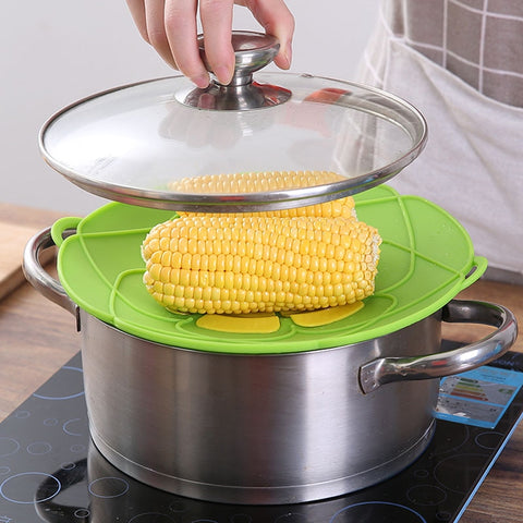 Blumen Silikon Deckel Spill Stopper