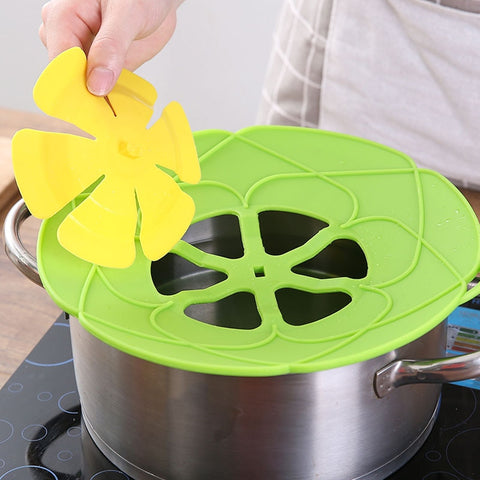 Blumen Silikon Deckel Spill Stopper