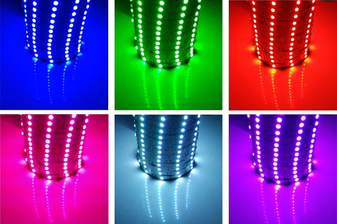 Farbwechsel bunte 3528 RGB LED-Lichtstreifen mit Fernbedienung