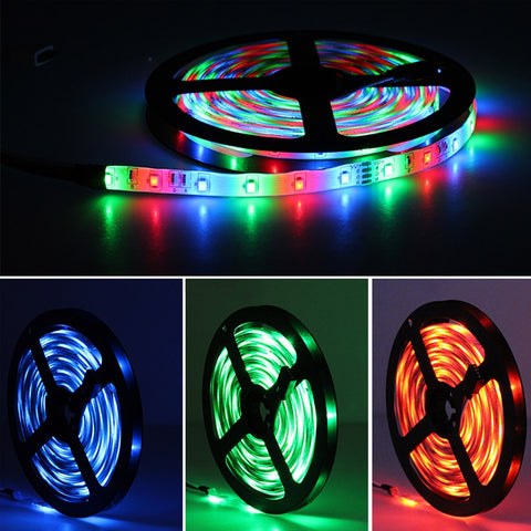 Farbwechsel bunte 3528 RGB LED-Lichtstreifen mit Fernbedienung