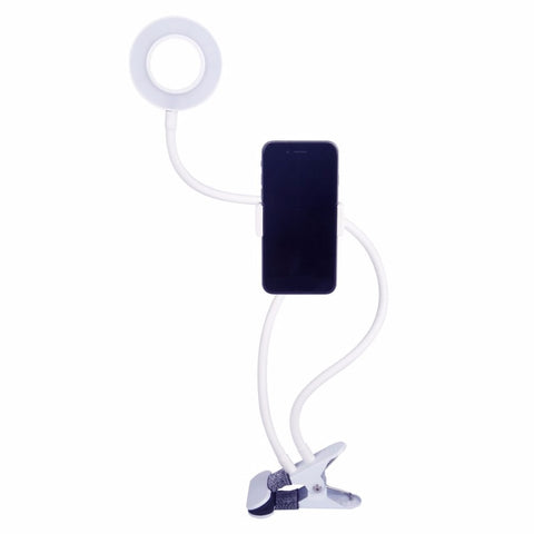 Selfie-Licht Halter mit Aufhelllicht