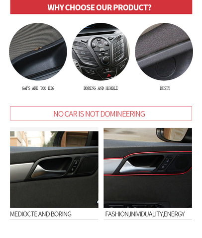 Auto Innenraum Zubehör / Dekorative Streifen
