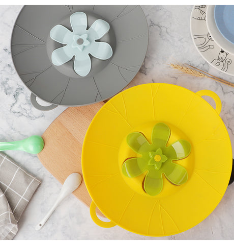 Blumen Silikon Deckel Spill Stopper