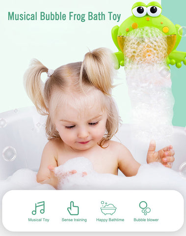 Elektrische Auto Bubble Maschine, Badespielzeug für Babys