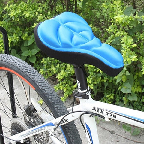 3D Silikon Weicher Fahrrad Sattelbezug