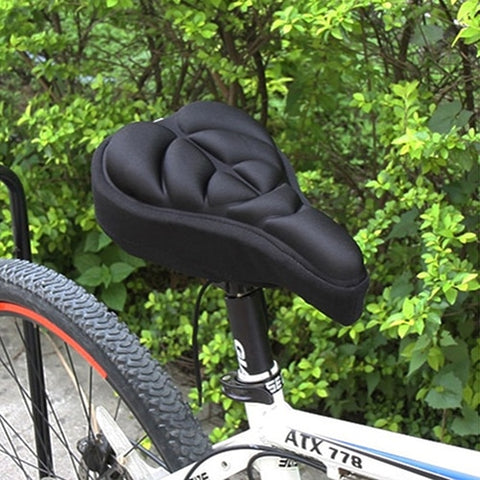 3D Silikon Weicher Fahrrad Sattelbezug