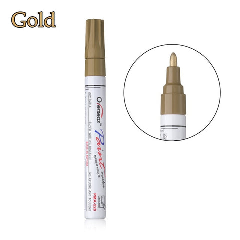 Wasserfester Reifenlackierstift