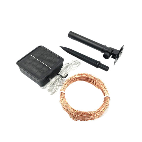 Solarbetriebene LED-Lichterkette