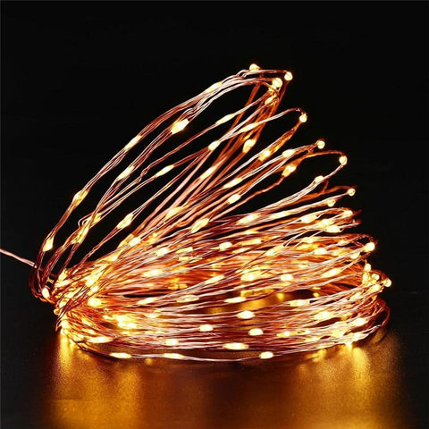 Solarbetriebene LED-Lichterkette