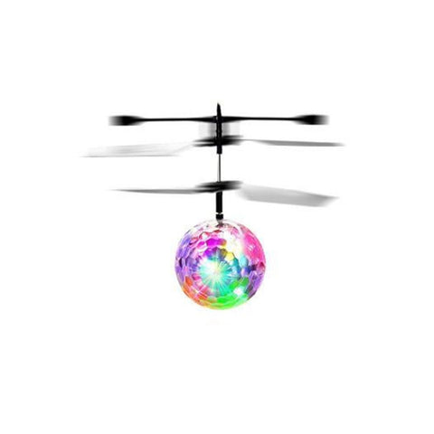 Fliegender Ball mit LED-Beleuchtung