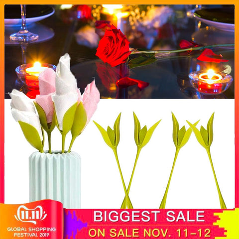 Hübsche DIY Blume aus den Papierservietten