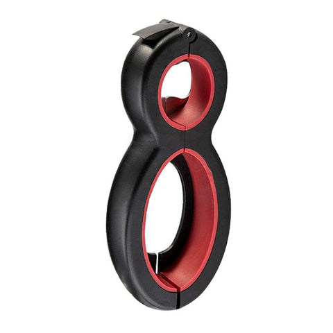 6 in1 Multifunktionale Tragbare Flaschenöffner Edelstahl