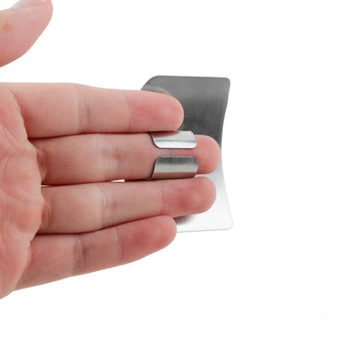 Küchengerät Edelstahl Finger- & Handschutz