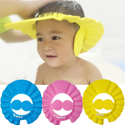 Einstellbare multifunktionale Baby Baden Kappe