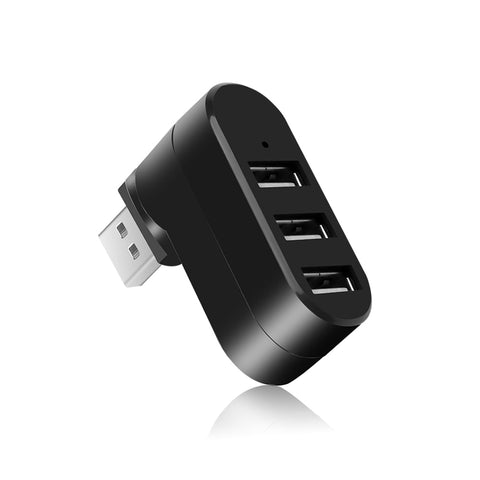 Multifunktionaler Mini drehbarer 3-Port USB-Anschluss
