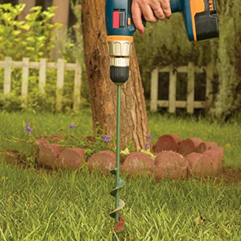 Garten Pflanzen Spiral Bohrer, ohne Bohrmaschine