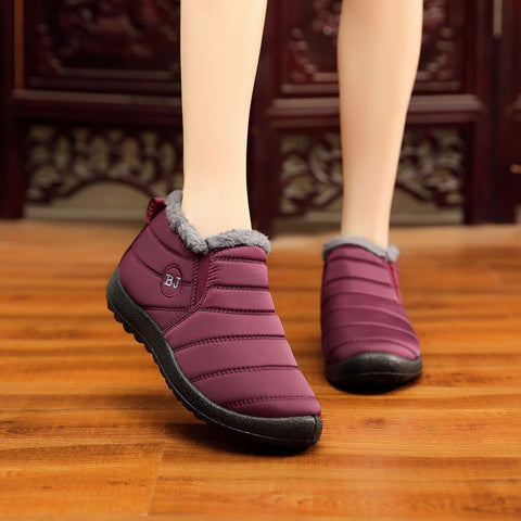 Winter warm Schnee wasserdichte Baumwolle Schuhe