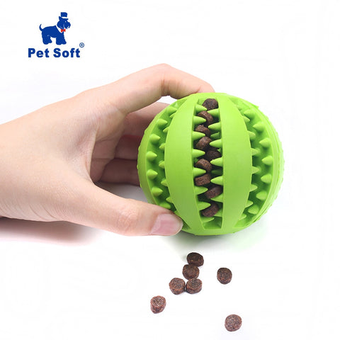 Hundebiss beständiger elastische Kugel Spielzeug Ball