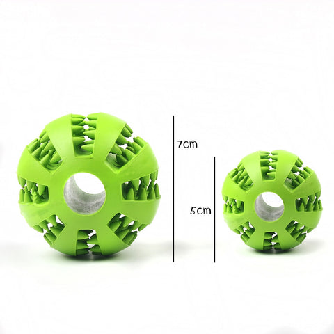 Hundebiss beständiger elastische Kugel Spielzeug Ball
