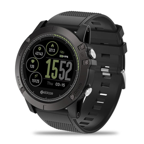 Bluetooth Schrittzähler Digital Smartuhr für Männer