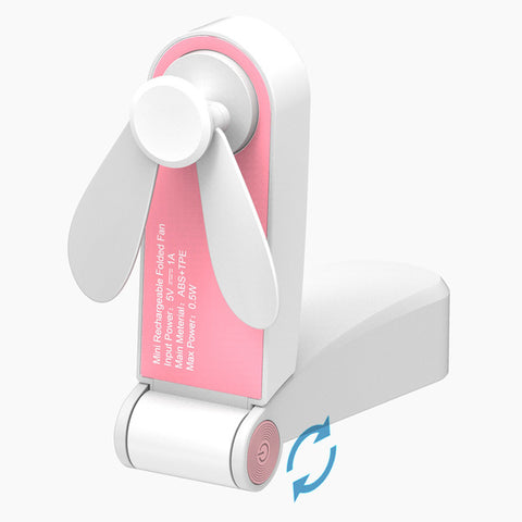 Tragbarer Mini USB Ventilator / Taschenlüfter