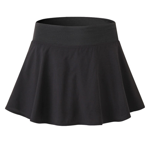 A-line elastische Taille Plissee Shorts Rock
