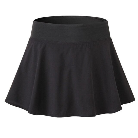 A-line elastische Taille Plissee Shorts Rock