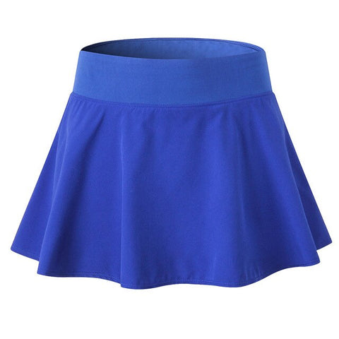 A-line elastische Taille Plissee Shorts Rock