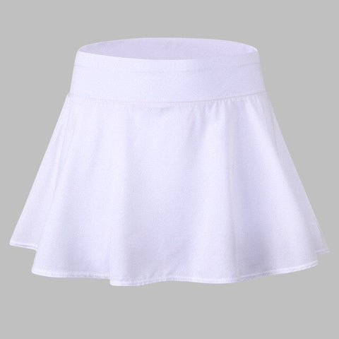 A-line elastische Taille Plissee Shorts Rock